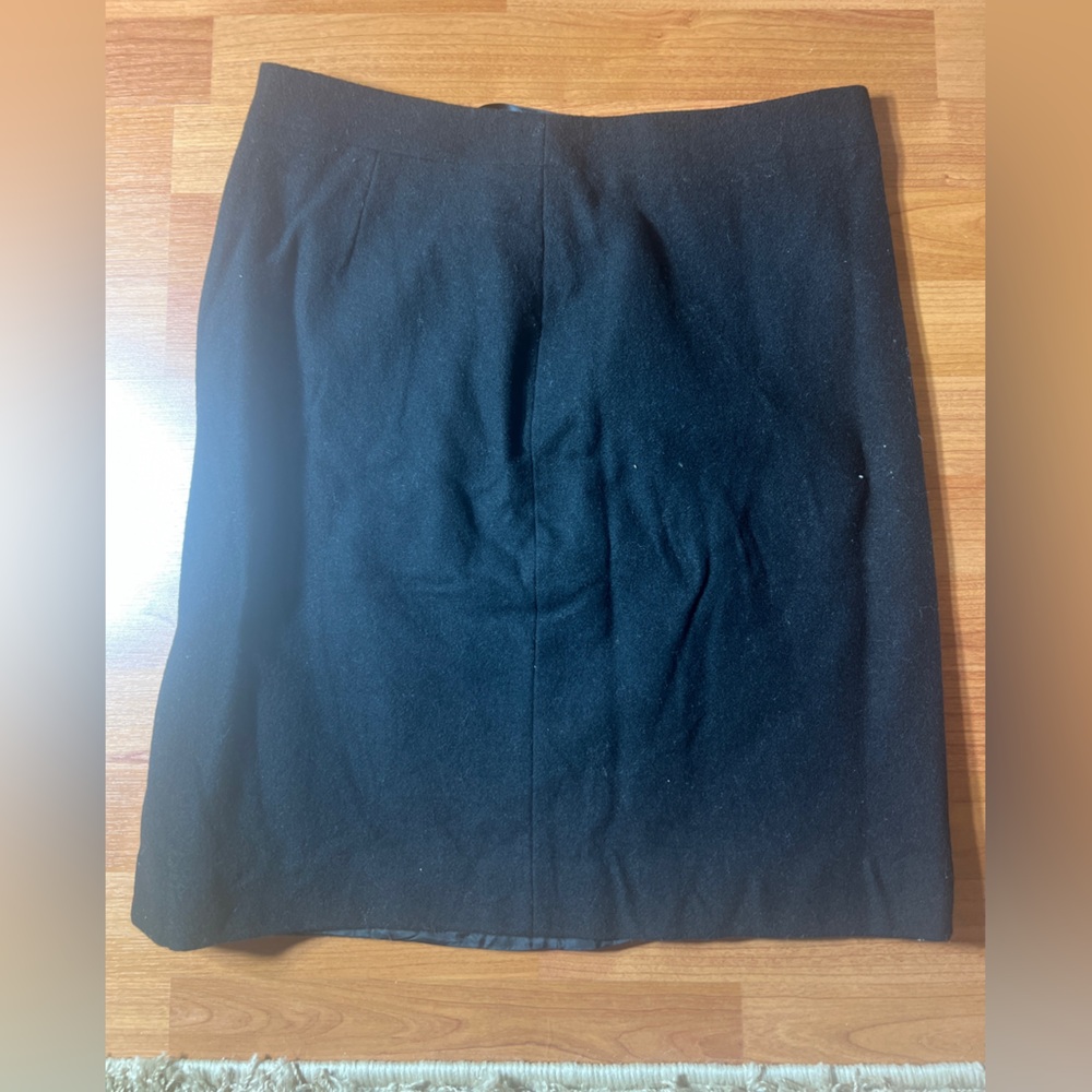J. Crew Elegant Black Pencil Skirt